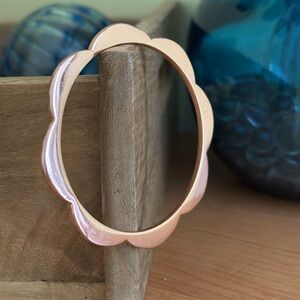 Kate Spade Rose Gold Scalloped Bracelet